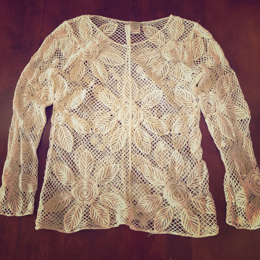 Forgotten Grace Crocheted Top